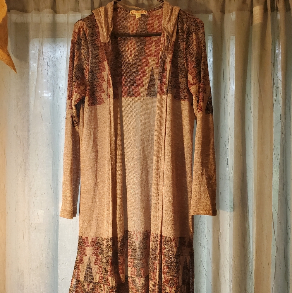 Long boho cover up